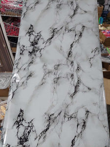 Pack of 3 ROLLS of big size (60*200)cm – Marble Vinyl Sticky Wallpapers Self Adhesive