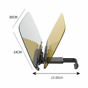 2 in 1 Anti-Glare Car mirror Vision