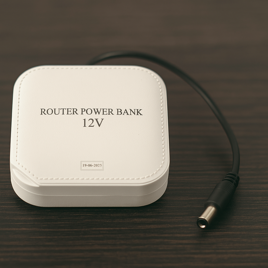 12 volt - Wifi Router Power Bank 20000 mah  - Without Adapter