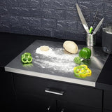 Steel Polished Metal Cutting Board For Kitchen Counter