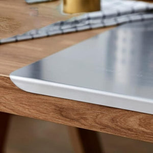 Steel Polished Metal Cutting Board For Kitchen Counter