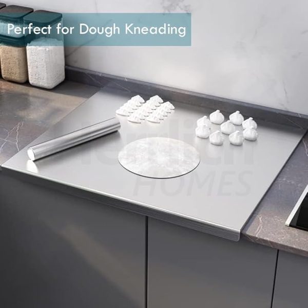 Steel Polished Metal Cutting Board For Kitchen Counter