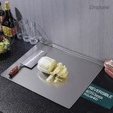 Steel Polished Metal Cutting Board For Kitchen Counter